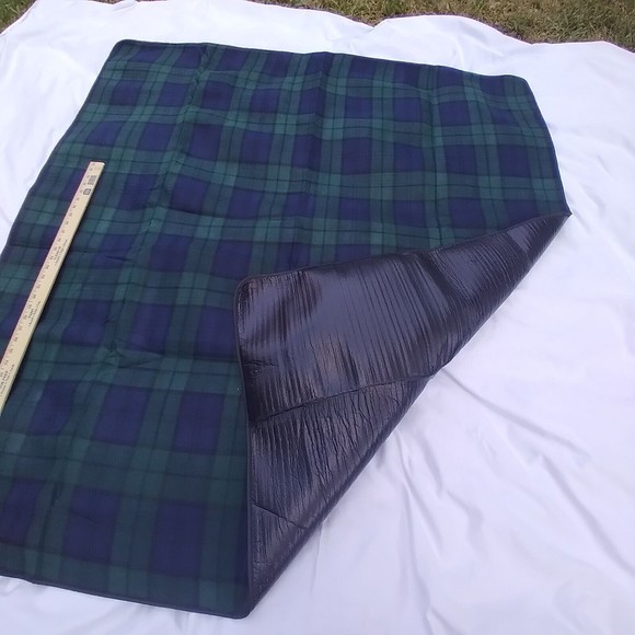 Orvis Bedding Orvis Picnic Blanket With Strap Carrier Ca 54 X 58